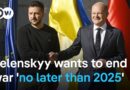 Germany’s Scholz promises Zelenskyy 1.4 billion euros more military aid | DW News