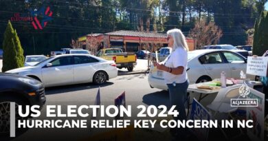 Hurricane relief funding sparks political tensions in Western North Carolina ahead of US election