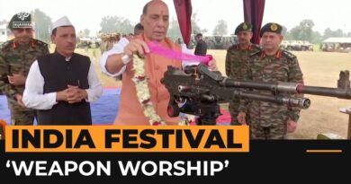 India’s defence minister takes part in Hindu ‘weapon worship’ ceremony | Al Jazeera Newsfeed