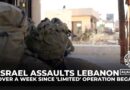 Israel assaults Lebanon: Over a week since ‘limited’ operation began