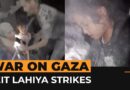 Israel bombs north Gaza’s besieged Beit Lahiya killing dozens of Palestinians | AJ #shorts