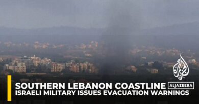 Israel expands military targets along Lebanese coastline, warns residents amid intensified fighting