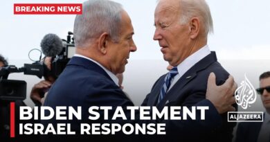 Israel has not yet decided how to respond to Iran: Biden