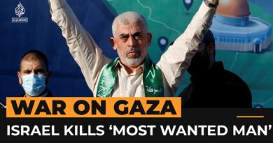 Israel says killed ‘most wanted man’ Hamas’s Sinwar | Al Jazeera Newsfeed