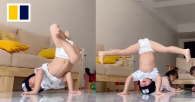 Little ‘nappy street dancer’ goes viral in China