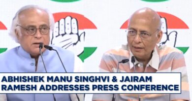 LIVE | Abhishek Manu Singhvi & Jairam Ramesh Addresses Press Conference | Congress