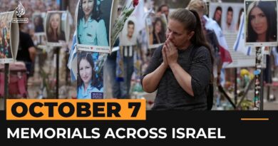 Memorials, protests across Israel one year after October 7 attack | Al Jazeera Newsfeed