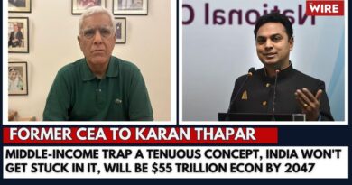 Middle-income Trap a Tenuous Concept, India Won’t Get Stuck in It, Will Be $55 Trillion Econ by 2047