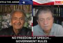 NO FREEDOM OF SPEECH… GOVERNMENT RULES