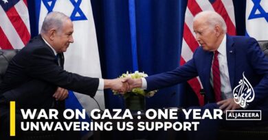 One Year of Israel’s War on Gaza: Unwavering US Support