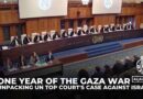 One year of the war on Gaza: Unpacking UN top court’s case against Israel