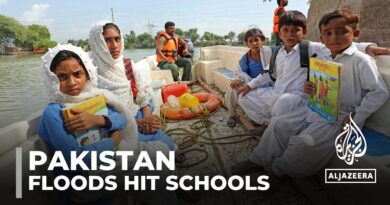 Pakistan floods hit schools: 230,000 children are still missing lessons