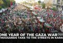 Palestinian solidarity protests: Hundreds of thousands take to the streets in Karachi