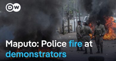 Police fire tear gas at post-election protesters in Mozambique, shoot at journalists | DW News