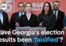 Pro-Russian party wins Georgian election, opposition parties call result a “constitutional coup”