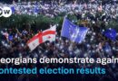 Protests in Georgia over alleged rigged parliamentary election | DW News