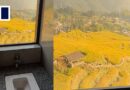 Restroom in China goes viral for stunning terrace view