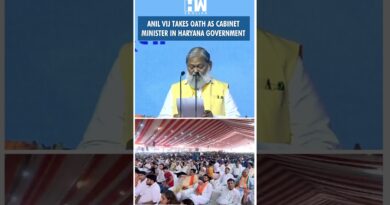 #Shorts | BJP MLA Anil Vij takes oath as cabinet minister in Haryana government | Oath Ceremony