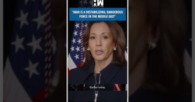 #Shorts | Kamala Harris On Iran missile attack on Israel | War | Netanyahu Tel Aviv | US | Biden