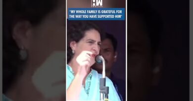 #Shorts | “My whole family is grateful for the way you have supported him” | Priyanka Gandhi