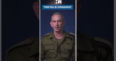 #Shorts | RAdm. Daniel Hagari Reacts to Iran’s Missile Attack on Israel | War | Netanyahu | Tel Aviv