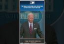 #Shorts | US President Joe Biden On the Israel-Iran conflict | Iranians | Hezbollah | Houthis