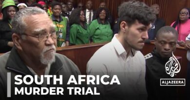 South Africa murder trial: Men accused of shooting three women looking for food