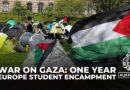 Student protests against Israel’s war on Gaza spread across Europe