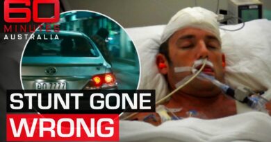 Stuntman left brain damaged after horror accident on Hollywood film set | 60 Minutes Australia