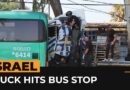 Suspected truck ramming in Tel Aviv wounds dozens of Israelis | AJ #shorts