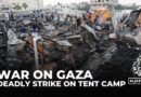 The aftermath of deadly Israeli strike on tent camp in Deir el-Balah