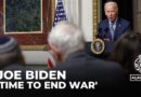 Time to end war and bring captives home: Joe Biden