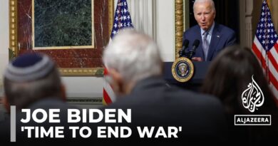 Time to end war and bring captives home: Joe Biden