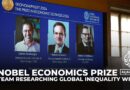 US-based Acemoglu, Johnson and Robinson win the 2024 Nobel Economics Prize