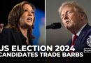 US Elections 2024: Presidential candidates trade barbs on campaign trail