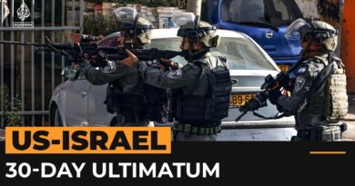 US issues 30-day ultimatum to Israel in threat to cut military aid | Al Jazeera Newsfeed