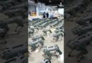 Watch: Mass testing of Unitree Go1 robot dogs in factory