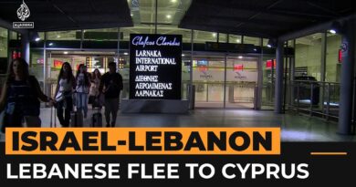 ‘We just want peace’ say Lebanese fleeing to Cyprus | AJ #shorts