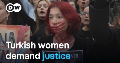 Women in Turkey protest violence against women after brutal murders | DW News