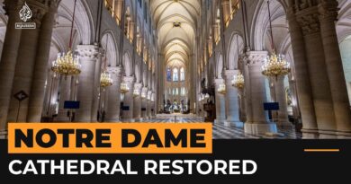 A first look at the fully restored Notre Dame Cathedral | AJ #Shorts