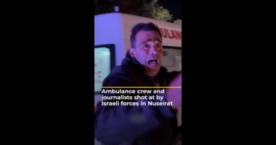 Ambulance crew and journalists targeted by Israeli forces in Gaza | AJ#shorts