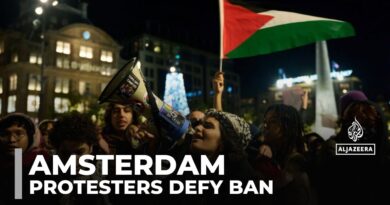 Amsterdam: Police detain hundreds defying demonstration ban