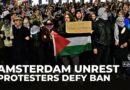 Amsterdam violence aftermath: Pro-Palestinian protesters defy demonstration ban