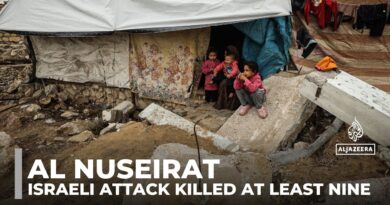 Attack on Al Nuseirat: At least nine killed in overcrowded refugee camp