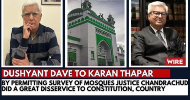 By Permitting Survey of Mosques Justice Chandrachud Did a Great Disservice to Constitution, Country