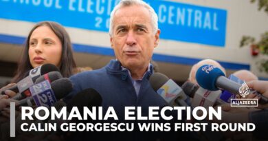 Calin Georgescu takes shock lead in Romania’s presidential election