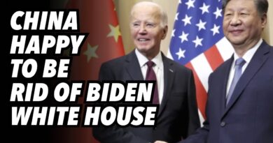 China happy to be rid of Biden White House