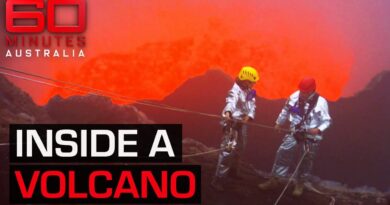 Climbing into one of the most dangerous volcanoes on Earth | 60 Minutes Australia