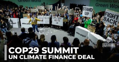 Developing nations say $300bn COP29 deal not enough after agreement