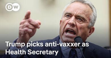 Donald Trump picks anti-vaccine conspiracy activist Robert Kennedy Jr. as Health Secretary | DW News